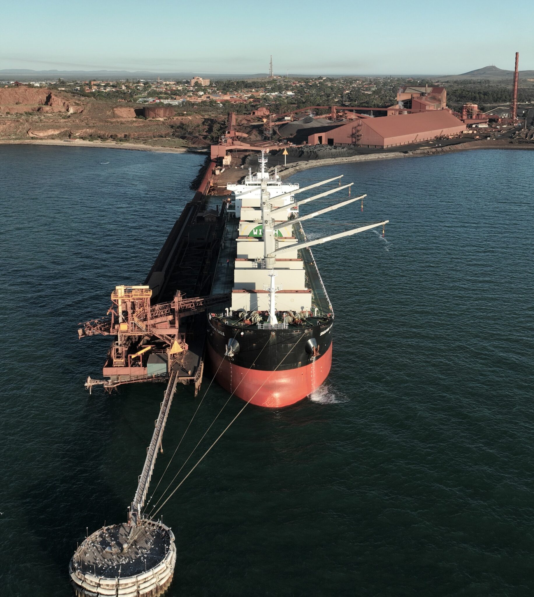 Whyalla Port clocks up a Supra milestone | GFG Alliance Whyalla